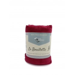 Bouillotte sèche bio - Rouge/Bordeaux